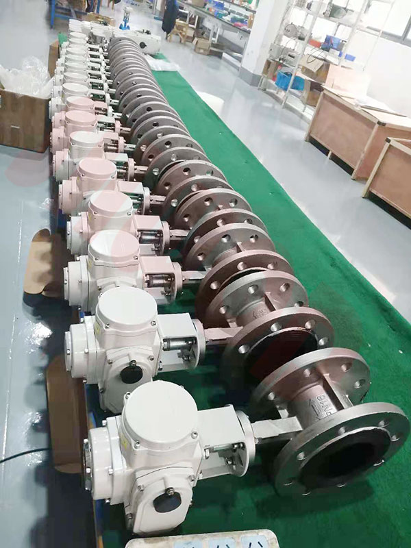 不鏽鋼蜜桃福利导航法蘭蝶閥出廠前檢驗